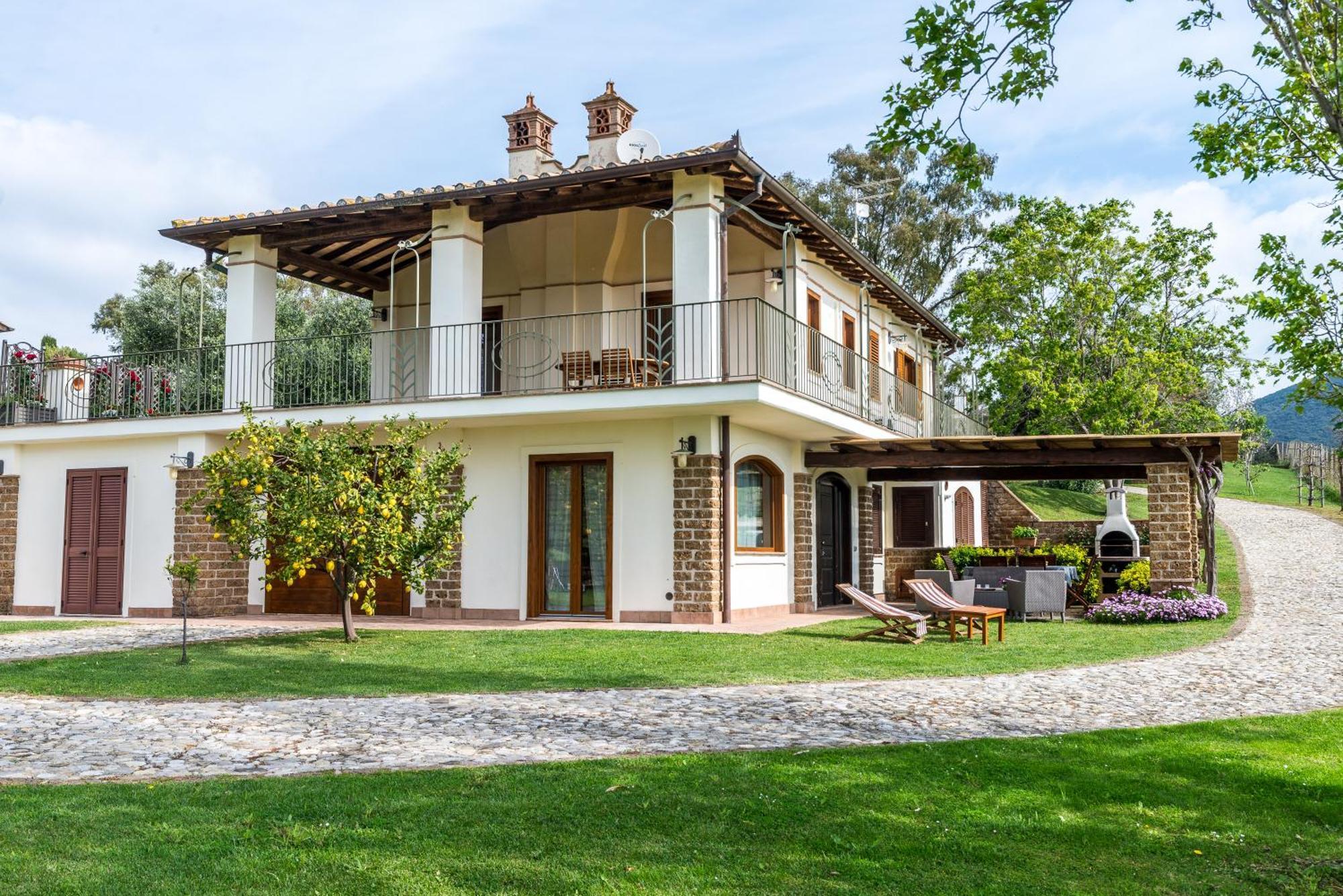 Villa Gli Eucalipti 체르베떼리 외부 사진