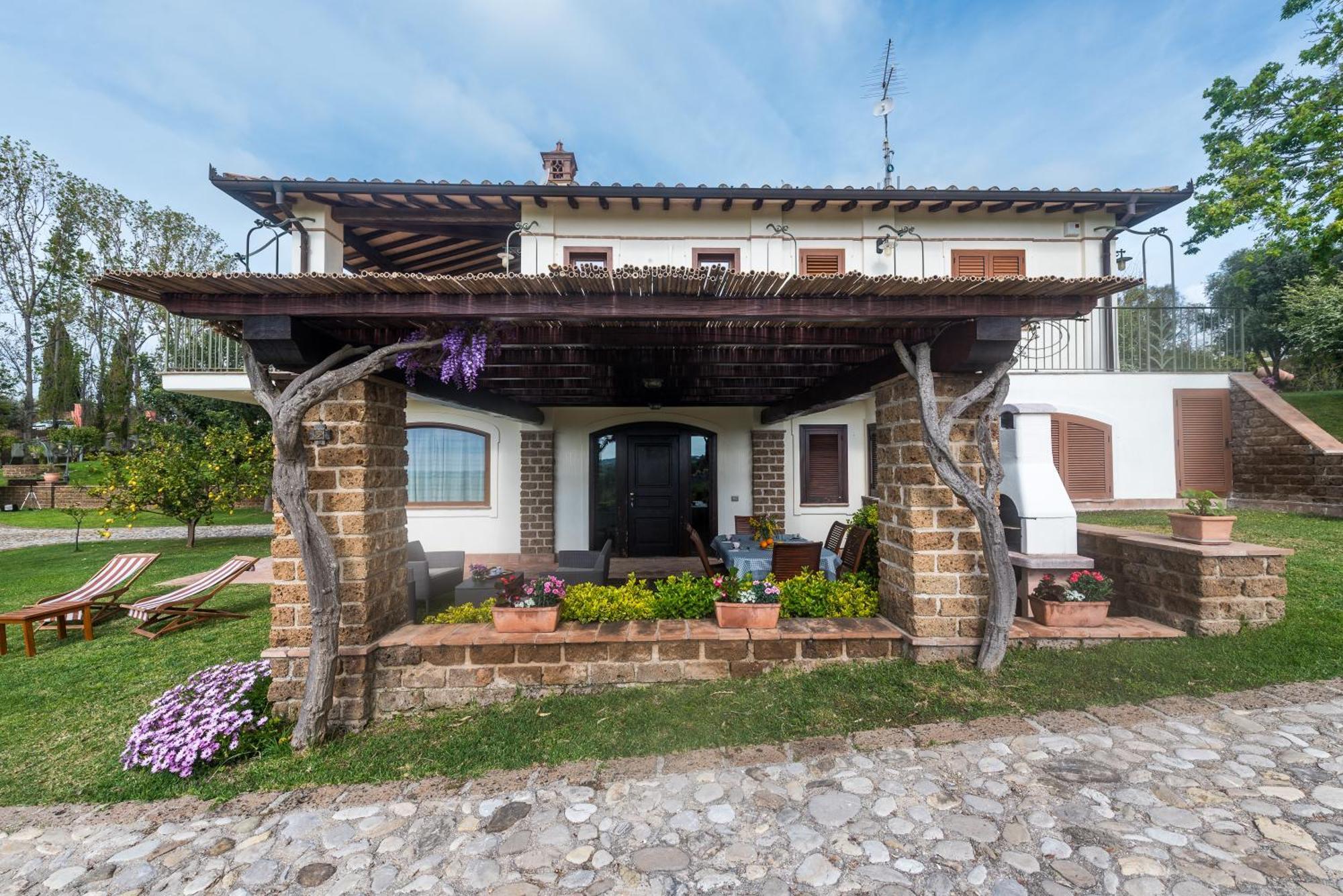 Villa Gli Eucalipti 체르베떼리 객실 사진